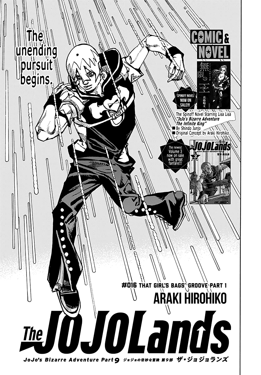 The JOJOLands JoJo'sBizarreAdventurePart9 Vol.1_NEW
