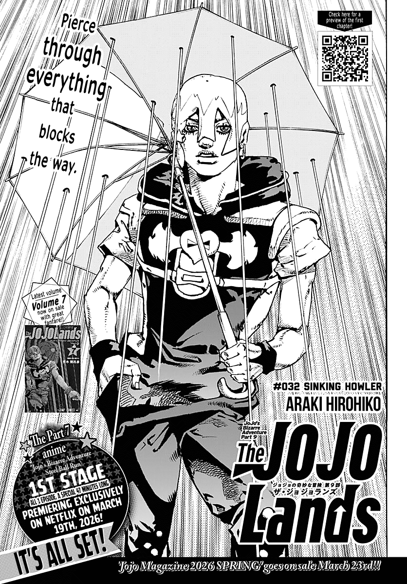 The JOJOLands Ch. 32 | Hi Wa Mata Noboru